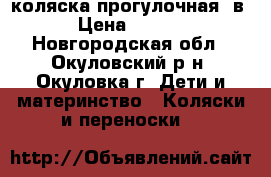 коляска прогулочная 2в1 › Цена ­ 6 000 - Новгородская обл., Окуловский р-н, Окуловка г. Дети и материнство » Коляски и переноски   
